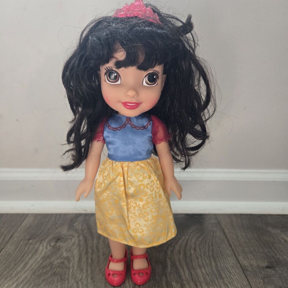Disney Princess My First Snow White 14" Toddler Doll Jakks Pacific Dress Shoes